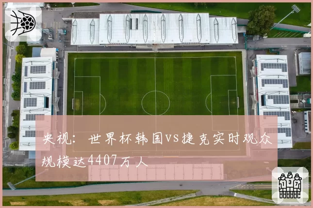 央视：世界杯韩国vs捷克实时观众规模达4407万人